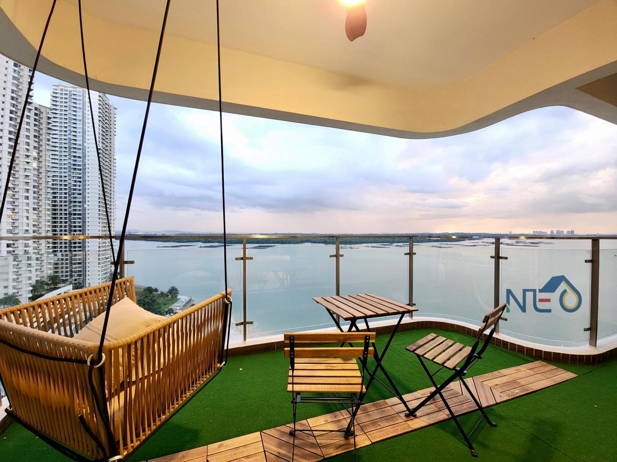 Country Garden Danga Bay Instyle Sea View Homestay Suite By Neo Johor Bahru Phòng bức ảnh