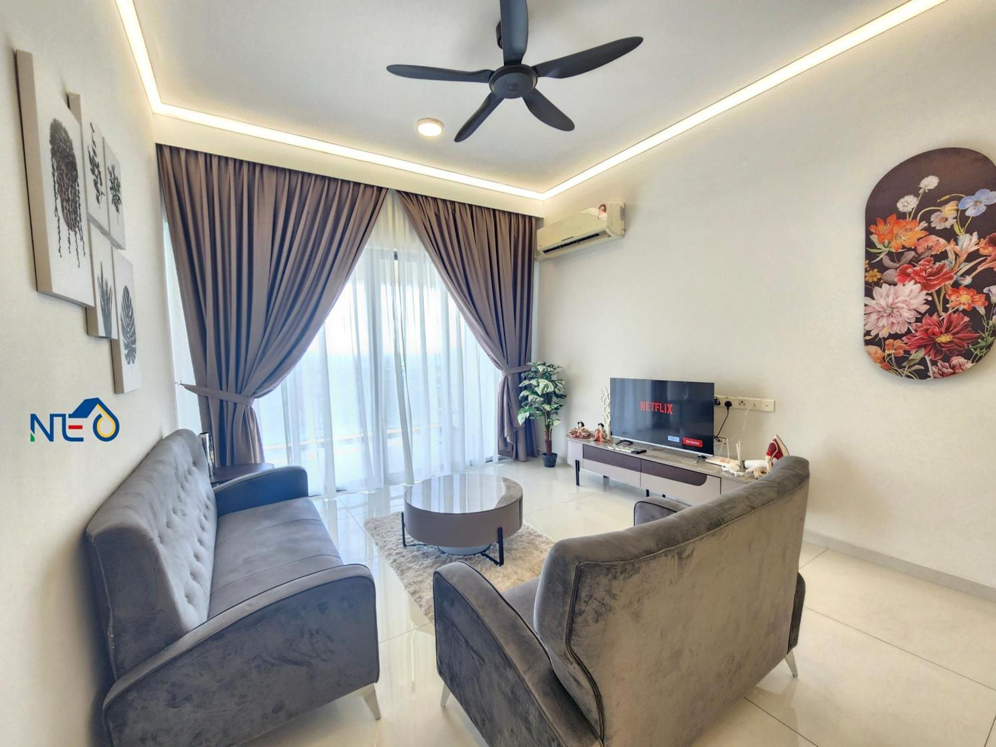 Country Garden Danga Bay Instyle Sea View Homestay Suite By Neo Johor Bahru Phòng bức ảnh